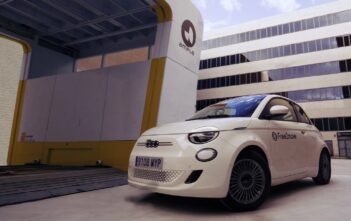 fiat vymenitelne baterie ample swapping station