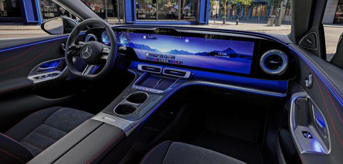 mercedes-benz c eq interier